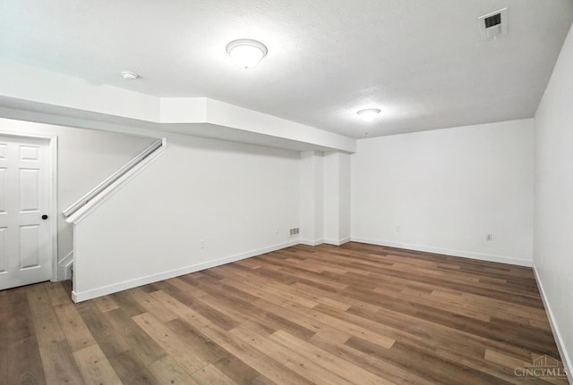 2380 Oaktree Pl, Cincinnati, OH 45238 - finished basement with wood finished floors and baseboards