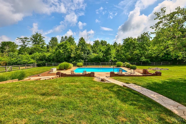 6154 Taylor Pike, Wayne Twp, OH 45107 - view of swimming pool with a fenced backyard
