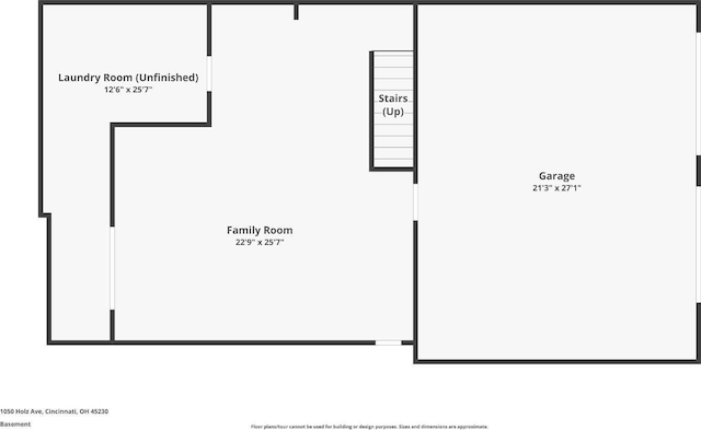 1050 Holz Ave, Anderson Twp, OH 45230 - view of room layout