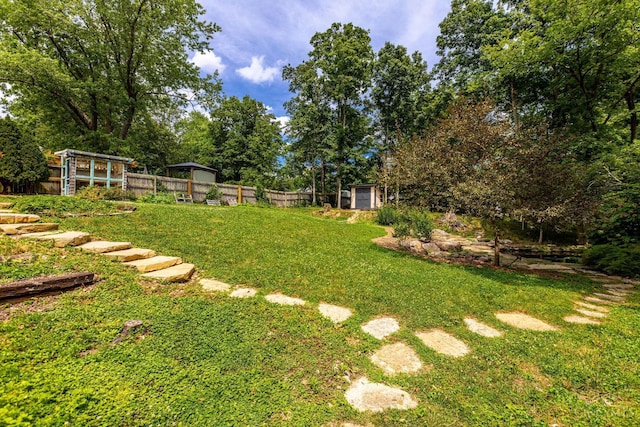 1050 Holz Ave, Anderson Twp, OH 45230 - view of yard with view of scattered trees and an outdoor structure