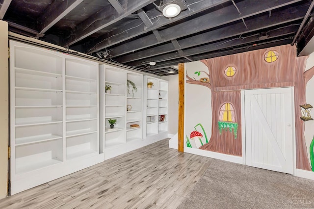 1050 Holz Ave, Anderson Twp, OH 45230 - finished below grade area featuring wood finished floors
