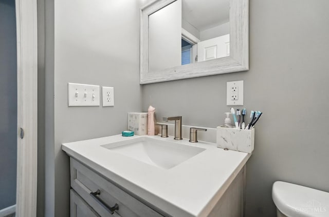 4961 Troubador Ct, Delhi Twp, OH 45238 - half bathroom with vanity and toilet