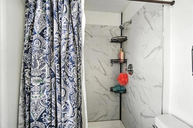 4961 Troubador Ct, Delhi Twp, OH 45238 - full bathroom with a stall shower and toilet
