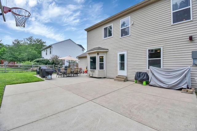 4411 Todd Rose Ct, Union Twp, OH 45244 - back of property featuring entry steps and a patio area