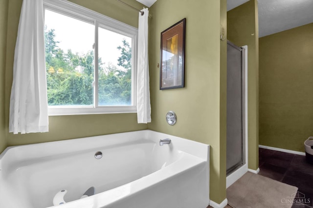 4411 Todd Rose Ct, Union Twp, OH 45244 - full bath with a garden tub and a stall shower