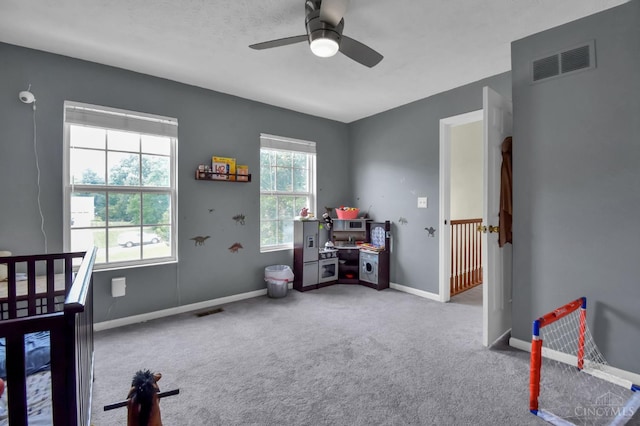 4411 Todd Rose Ct, Union Twp, OH 45244 - bedroom featuring carpet floors and a ceiling fan