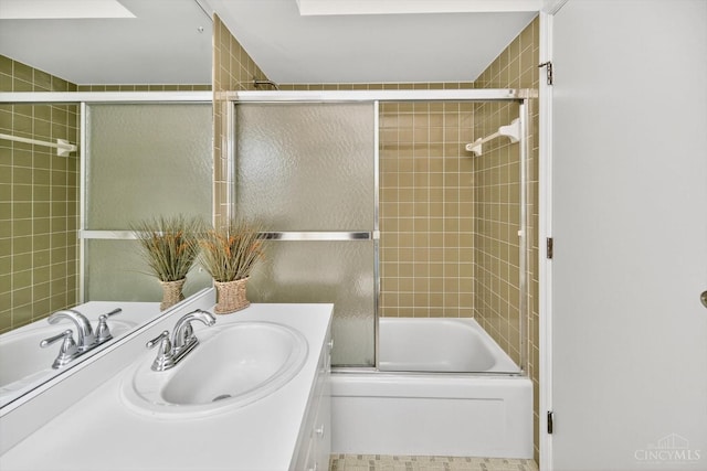 2724 Bentley Ct, Anderson Twp, OH 45244 - full bathroom featuring combined bath / shower with glass door and vanity
