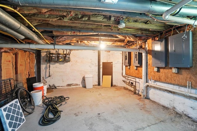 3254 Berwyn Pl, Cincinnati, OH 45209 - unfinished basement with electric panel