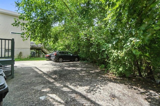 3254 Berwyn Pl, Cincinnati, OH 45209 - view of vehicle parking with stairway