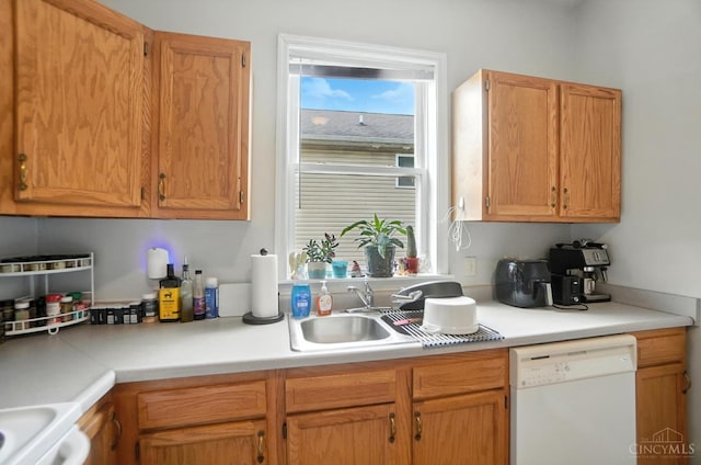 3254 Berwyn Pl, Cincinnati, OH 45209 - kitchen with dishwasher, light countertops, and range