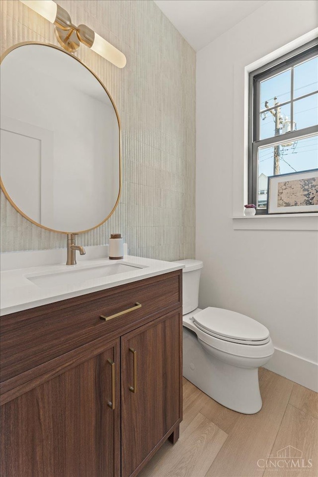 963 Windsor St, Cincinnati, OH 45206 - bathroom featuring vanity and wood finished floors