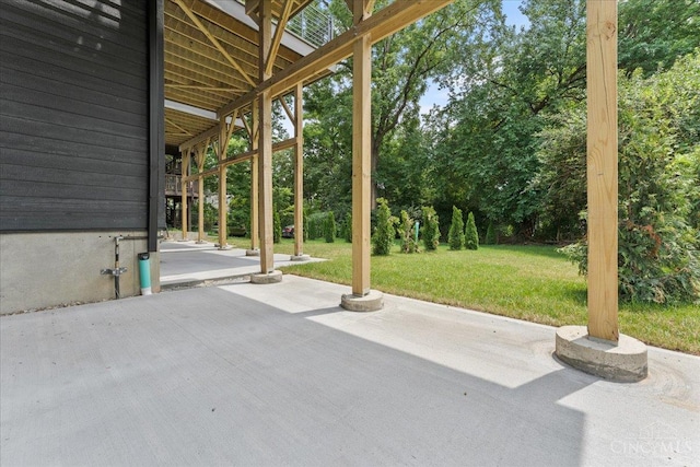 963 Windsor St, Cincinnati, OH 45206 - view of patio / terrace featuring view of scattered trees