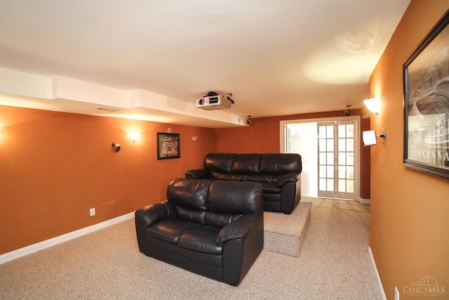 1031 Westchester, Union Twp, OH 45244 - cinema room featuring carpet floors and baseboards