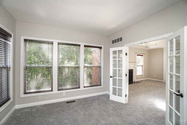 1031 Westchester, Union Twp, OH 45244 - carpeted spare room featuring french doors