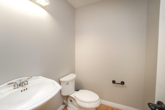 1031 Westchester, Union Twp, OH 45244 - bathroom with baseboards and wood finished floors