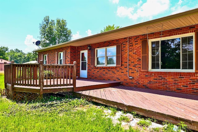 17403 Bloomrose Rd, Sterling Twp, OH 45176 - view of wooden deck