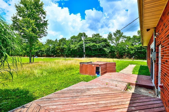 17403 Bloomrose Rd, Sterling Twp, OH 45176 - view of wooden terrace
