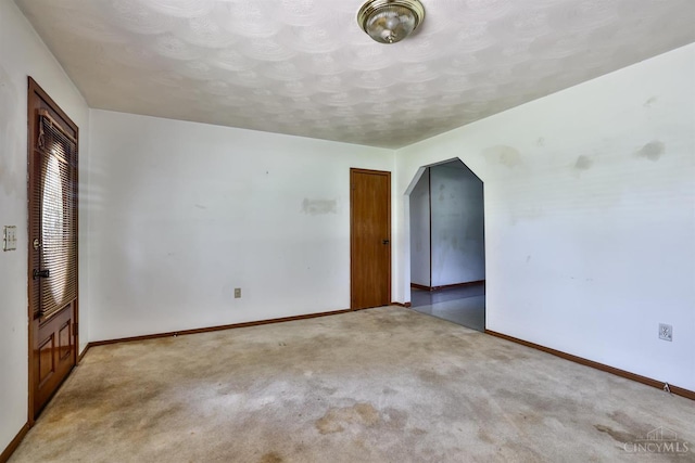 17403 Bloomrose Rd, Sterling Twp, OH 45176 - spare room with carpet flooring and a textured ceiling