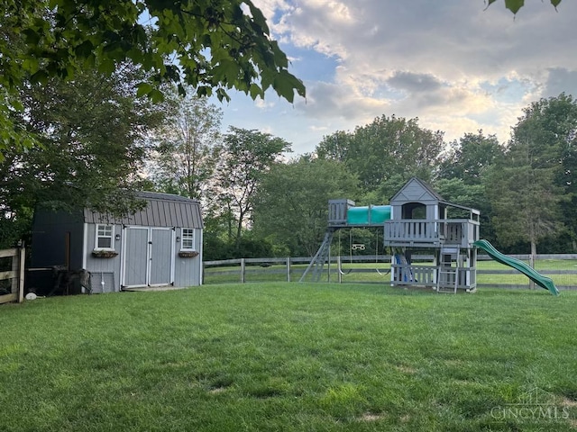 8091 Celestial Cir, Liberty Twp, OH 45044 - view of yard featuring a shed and view of scattered trees