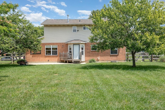 6409 Stapleton Ct, Fairfield Twp, OH 45011 - back of property featuring brick siding