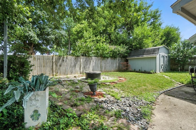 3760 Feldkamp Ave, Green Twp, OH 45211 - fenced backyard featuring a storage unit and a patio
