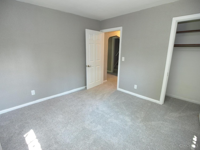 3527 Reemelin Rd, Green Twp, OH 45211 - unfurnished bedroom with carpet flooring and a closet