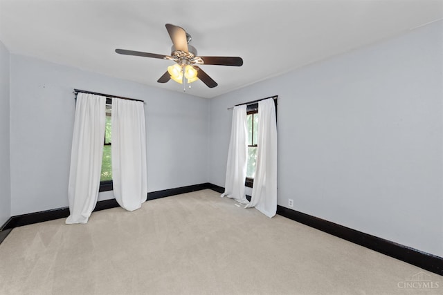 122 Fairview Ave, Washington Twp, OH 45171 - empty room featuring light colored carpet and a ceiling fan