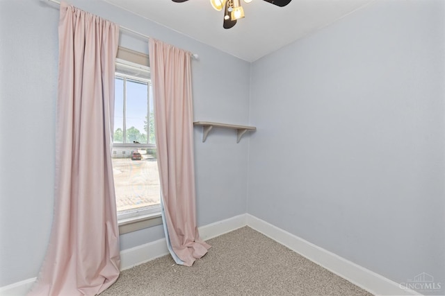 122 Fairview Ave, Washington Twp, OH 45171 - unfurnished room featuring carpet flooring and ceiling fan