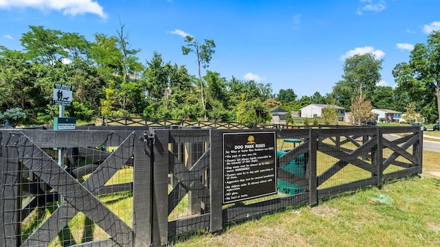 3354 New Year Dr, Colerain Twp, OH 45251 - gate with view of scattered trees