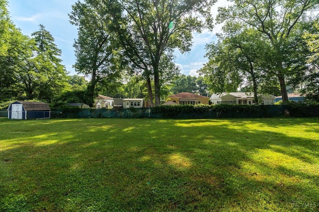 6537 Craigland Ct, Cincinnati, OH 45230 - view of yard with a storage unit