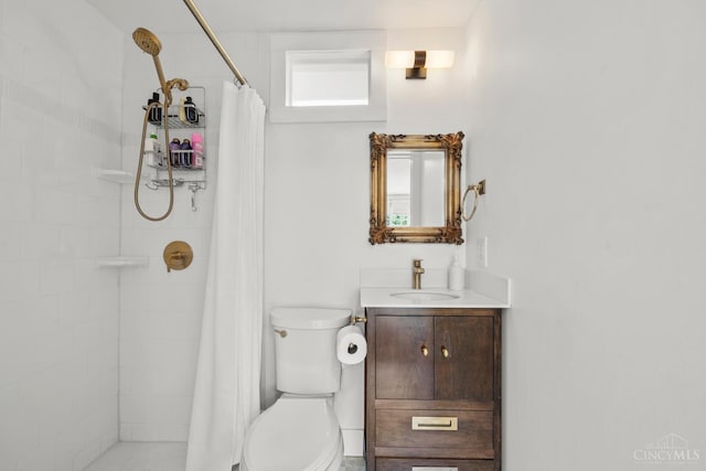 1236 Louden St, Cincinnati, OH 45202 - bathroom featuring vanity and a tile shower