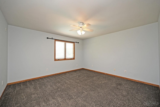 8424 Oak Grove Rd, Georgetown, OH 45121 - unfurnished room with carpet floors and ceiling fan