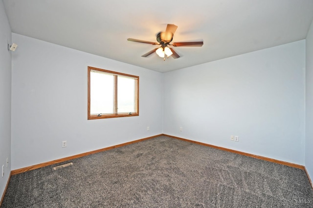 8424 Oak Grove Rd, Georgetown, OH 45121 - spare room with carpet and ceiling fan