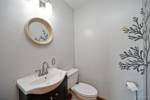8424 Oak Grove Rd, Georgetown, OH 45121 - bathroom featuring toilet and vanity