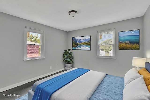 146 Glenridge Pl, Cincinnati, OH 45217 - bedroom with wood finished floors and multiple windows