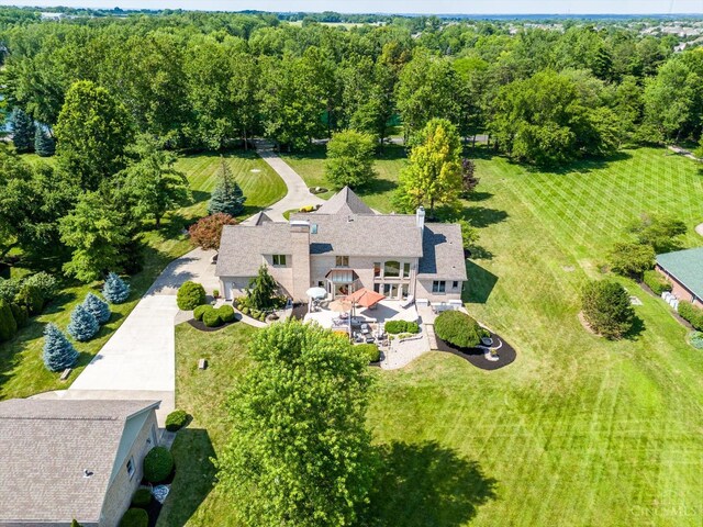 8069 Green Lake Dr, Liberty Twp, OH 45044 - view from above of property