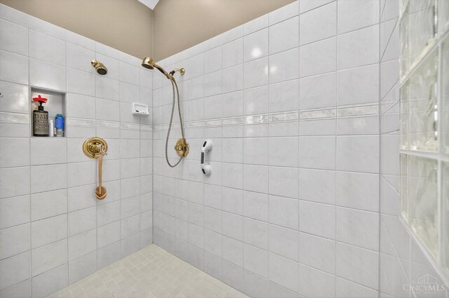 8069 Green Lake Dr, Liberty Twp, OH 45044 - bathroom with tiled shower