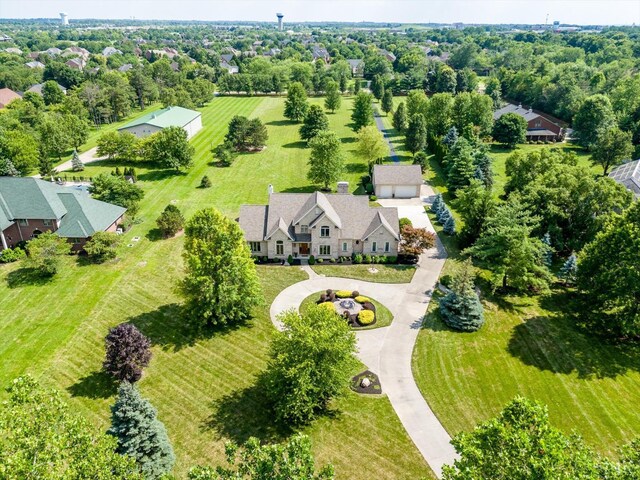 8069 Green Lake Dr, Liberty Twp, OH 45044 - view from above of property