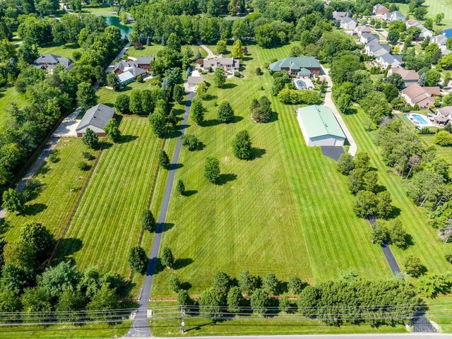 8069 Green Lake Dr, Liberty Twp, OH 45044 - aerial view of sparsely populated area with abundant farmland