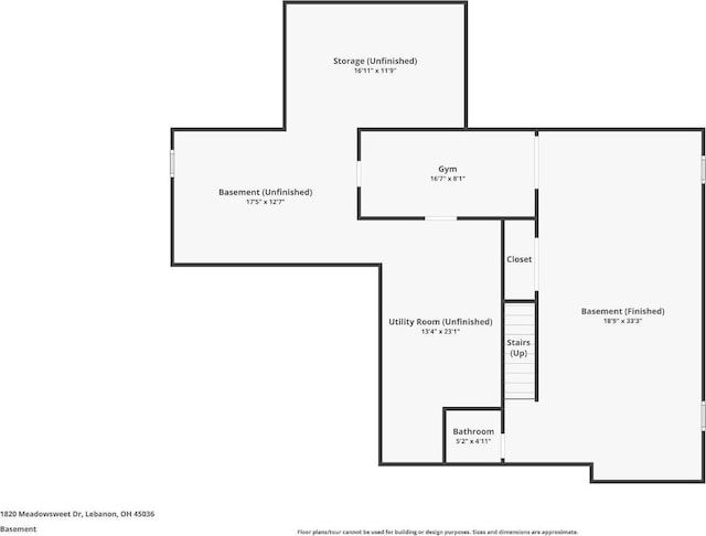 1820 Meadow Sweet Dr, Turtle Creek Twp, OH 45036 - view of home floor plan