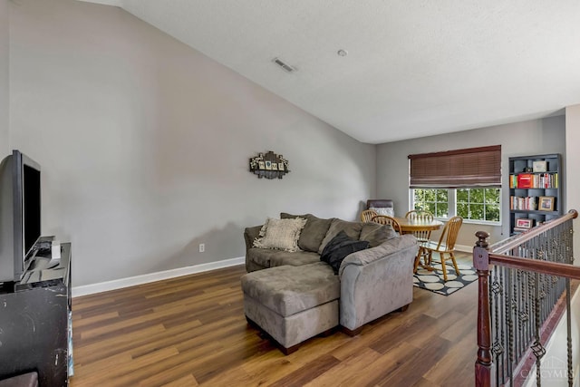 1820 Meadow Sweet Dr, Turtle Creek Twp, OH 45036 - living area featuring wood finished floors