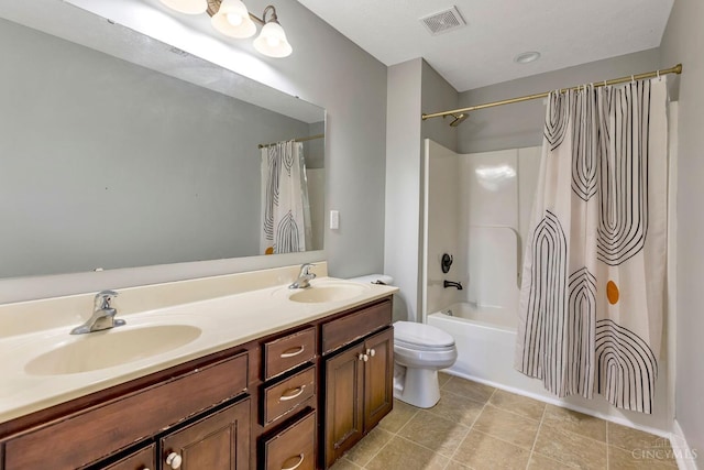 1820 Meadow Sweet Dr, Turtle Creek Twp, OH 45036 - bathroom featuring shower / tub combo and double vanity