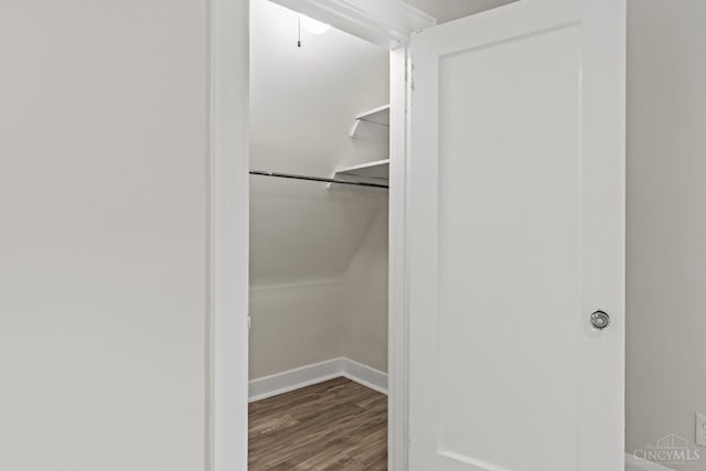 4150 Paddock Rd, Cincinnati, OH 45229 - spacious closet with wood finished floors