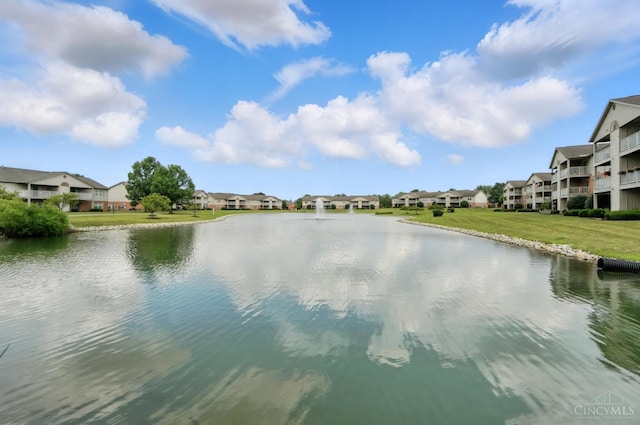 5433 Harbourwatch Unit 104, Deerfield Twp, OH 45040 - water view with nearby suburban area