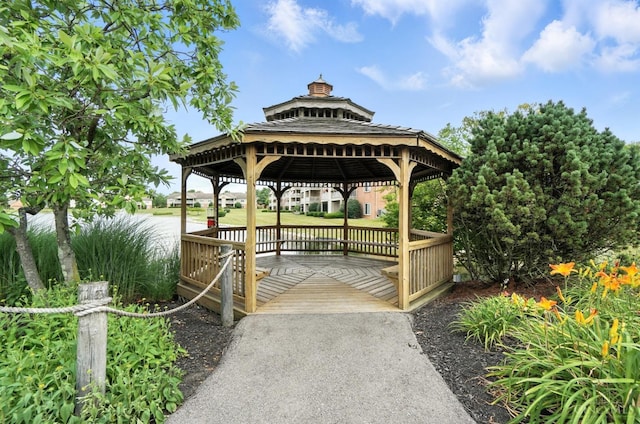5433 Harbourwatch Unit 104, Deerfield Twp, OH 45040 - view of home's community featuring a gazebo
