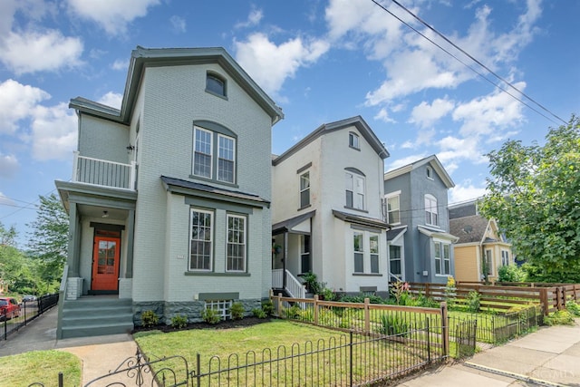 1419 Chase Ave, Cincinnati, OH 45223 - view of front of property with brick siding