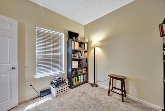 8020 Stoney Ridge Dr, Colerain Twp, OH 45247 - sitting room featuring carpet floors and baseboards