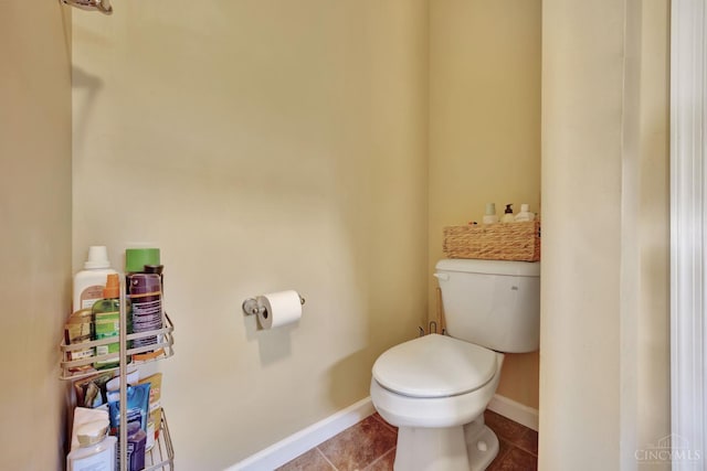 8020 Stoney Ridge Dr, Colerain Twp, OH 45247 - bathroom with toilet and tile patterned floors