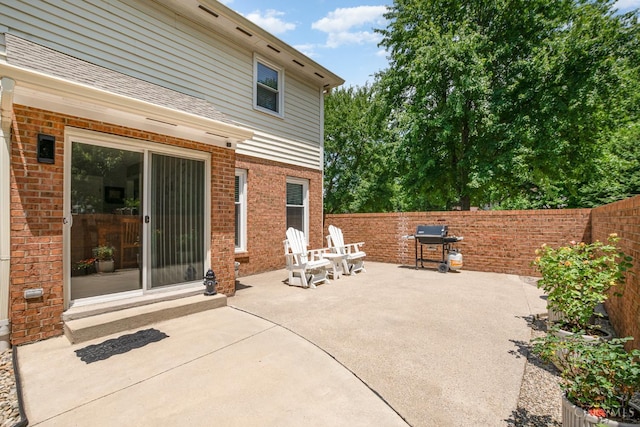 2201 Candlemaker Dr, Anderson Twp, OH 45244 - fenced backyard with a patio and area for grilling