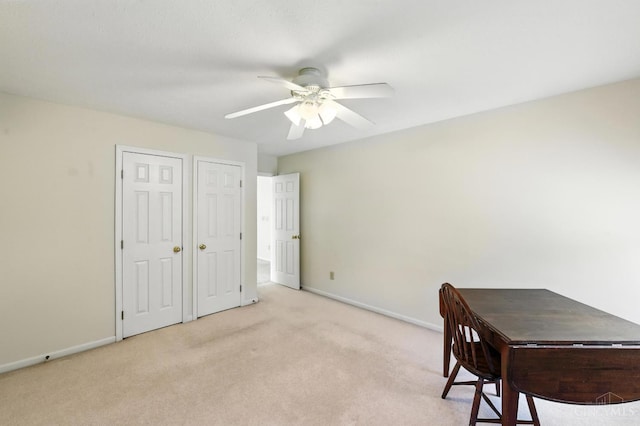1287 Mcguffey Ln, Union Twp, OH 45103 - office with ceiling fan and light carpet